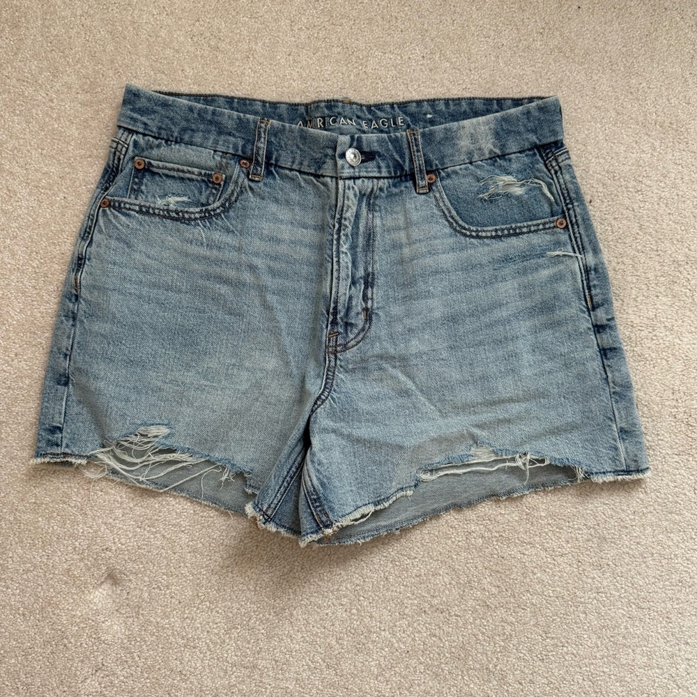 American Eagle Curvy Distressed Short